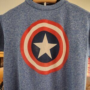 Marvel Captain America Boys Graphic T-shirt